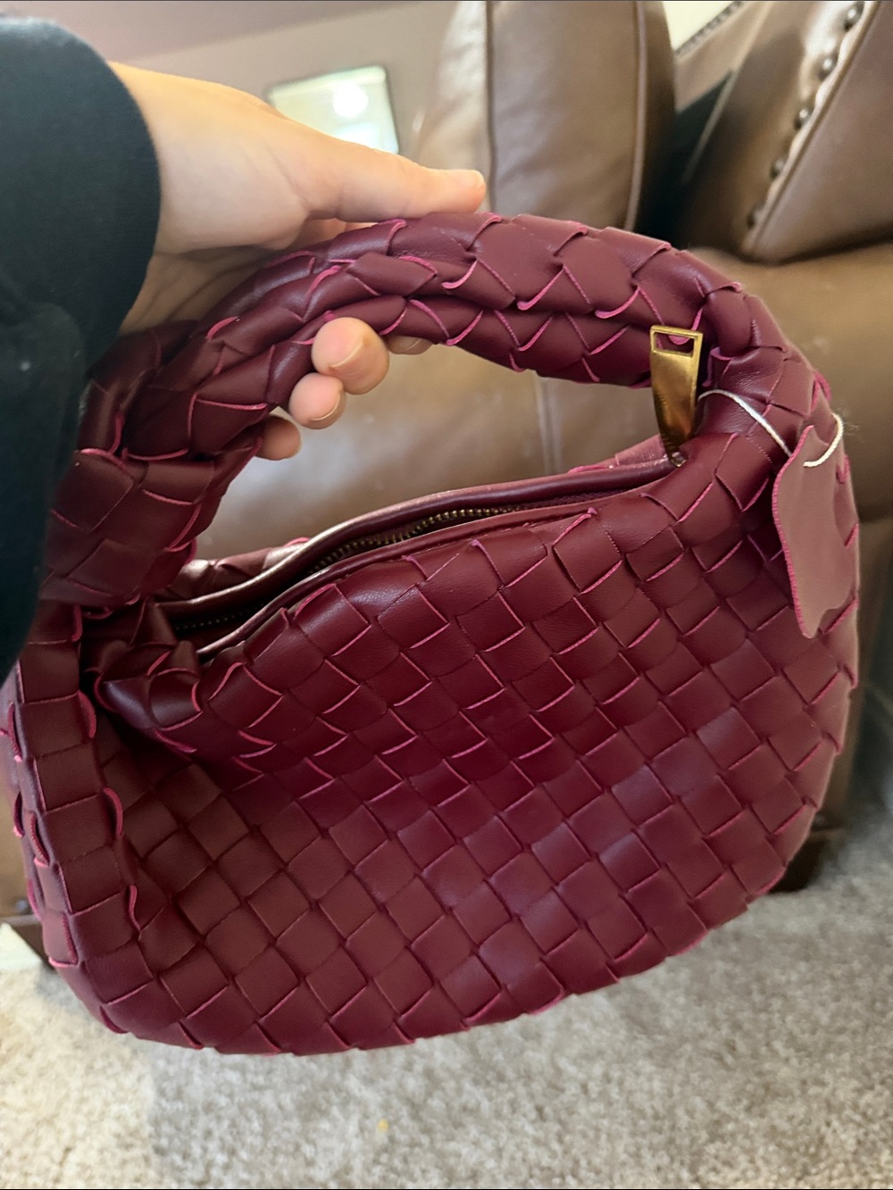 Bottega veneta bag- Burgundy